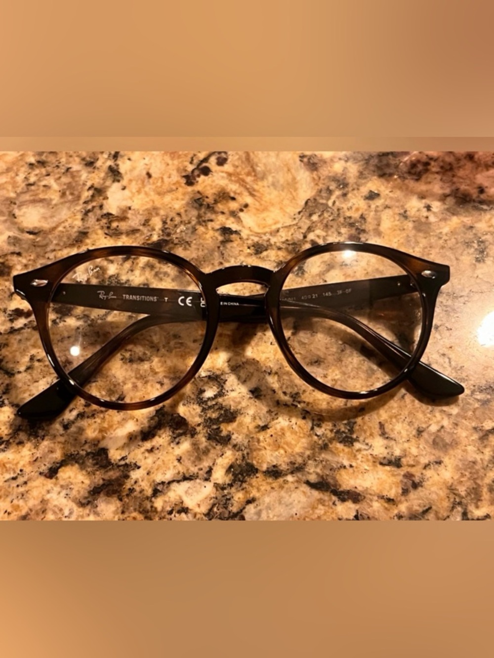 Ray-Ban Brown Tortoiseshell Transitions Frames
